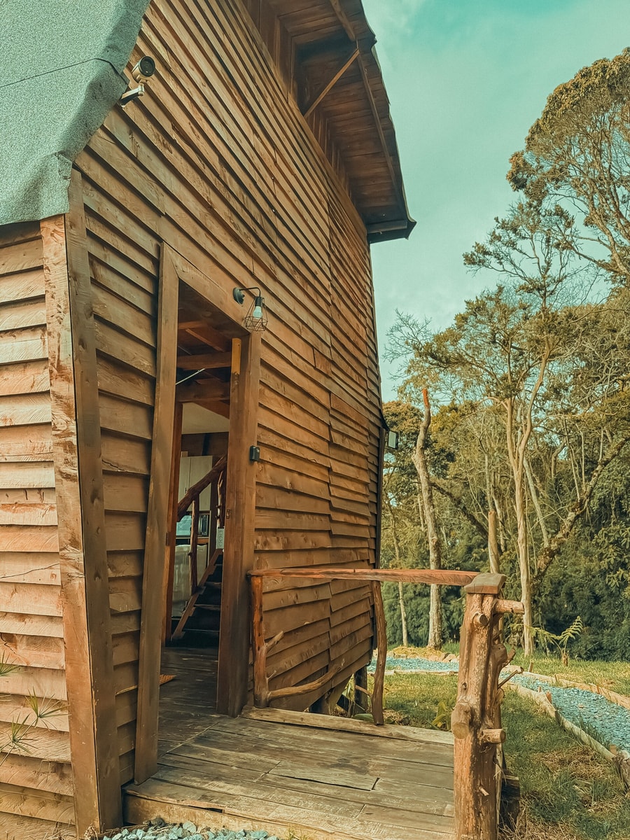 Rustic cabin with a beautiful view of the city gallery image 18