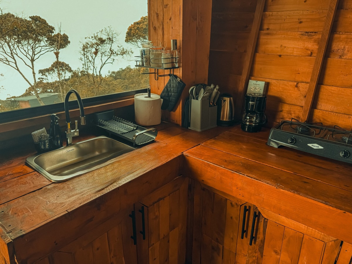 Rustic cabin with a beautiful view of the city gallery image 13