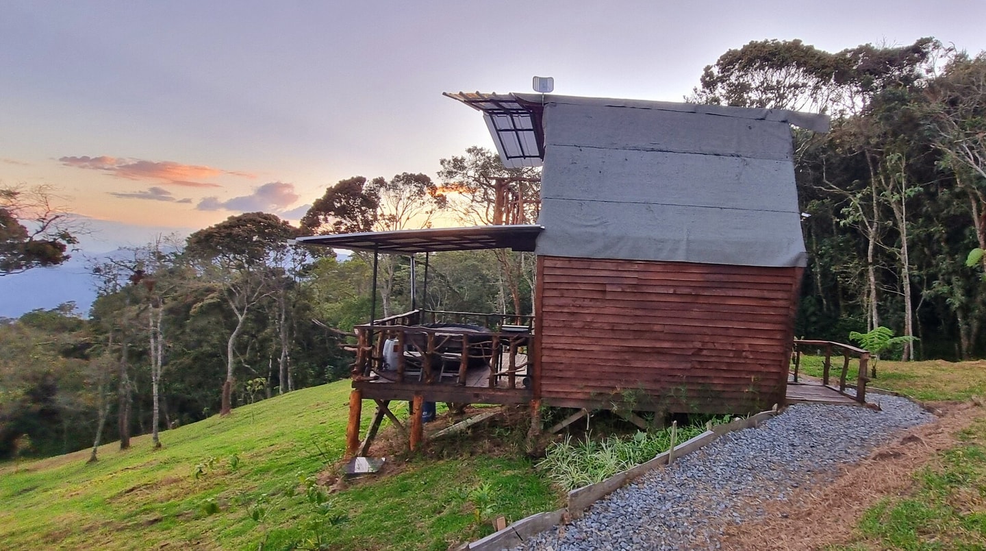 Rustic cabin with a beautiful view of the city gallery image 5