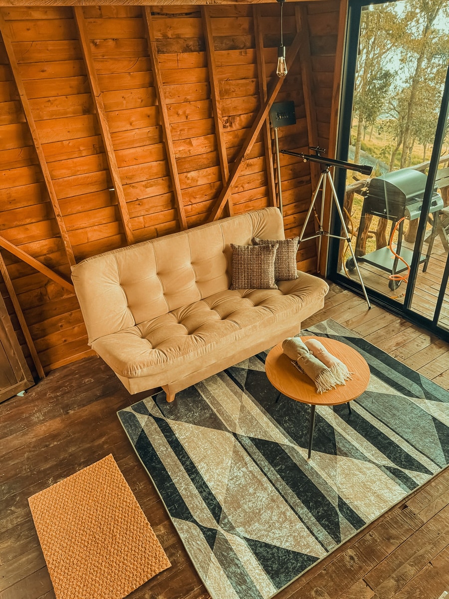 Rustic cabin with a beautiful view of the city gallery image 12