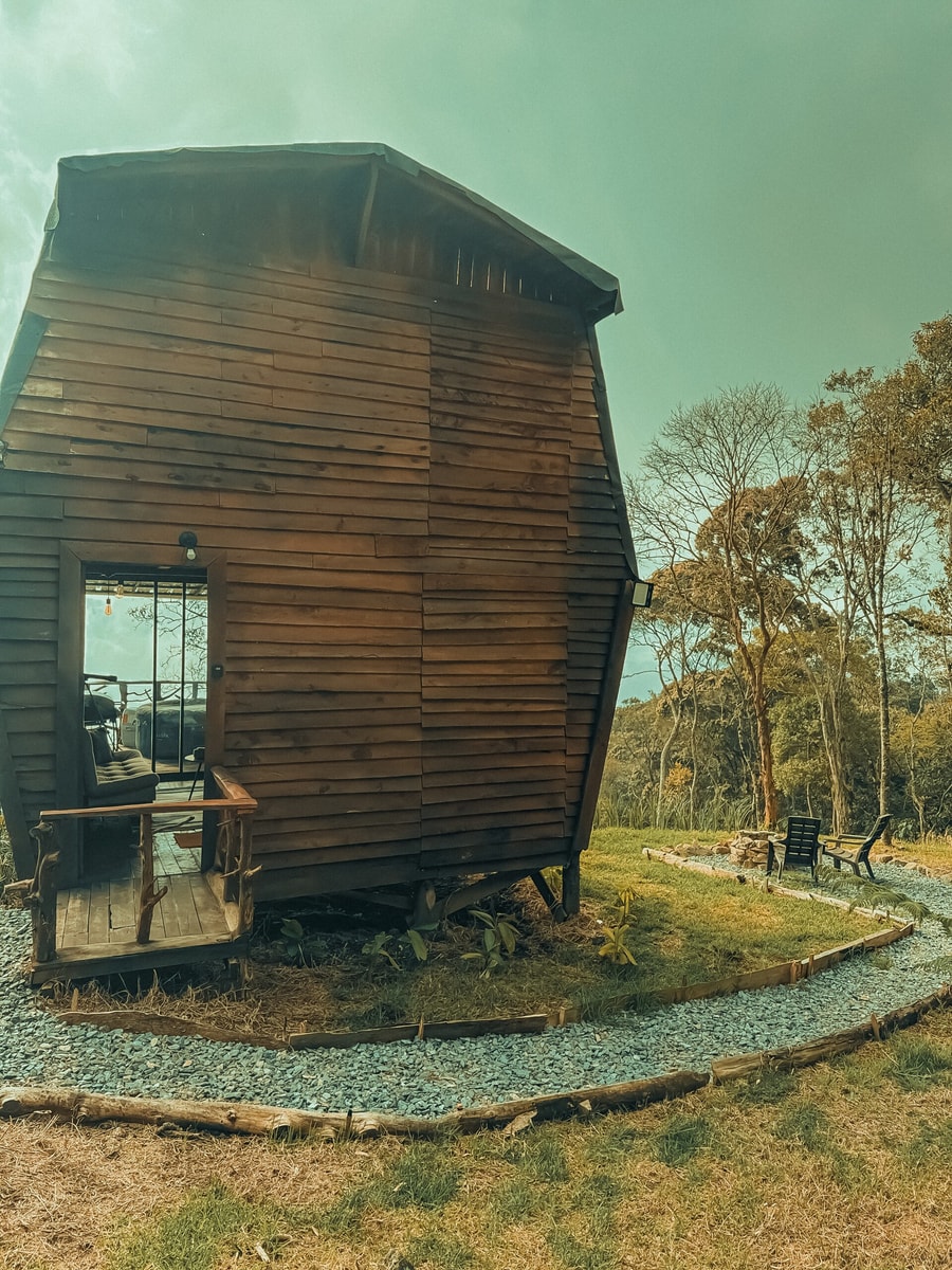 Rustic cabin with a beautiful view of the city gallery image 15