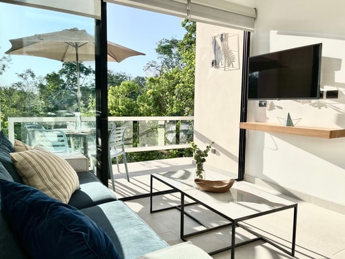 1-Bedroom apartment in Aldea Zamá w/ jungle views