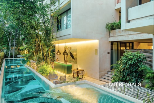Modern Condo Aldea Zama + Private Terrace
