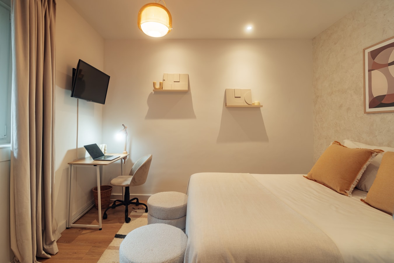 Room Violeta at Casa Bosque