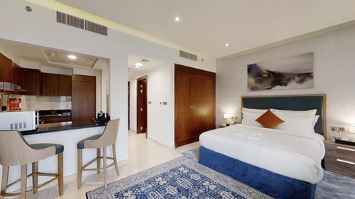 Studio Apartment Near Jaddaf Metro 1 Exclusive Retreats