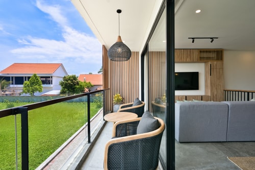 2BR Villa: Rooftop, Jacuzzi, & Paddy View - Berawa 13 Bali Real Estate