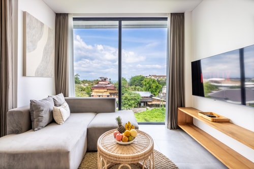 Canggu Suite Oceanview | Balcony, Pool & Rooftop