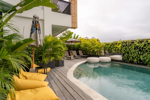 Canggu 1BR Suite w/ Shared Pool & Working Space
