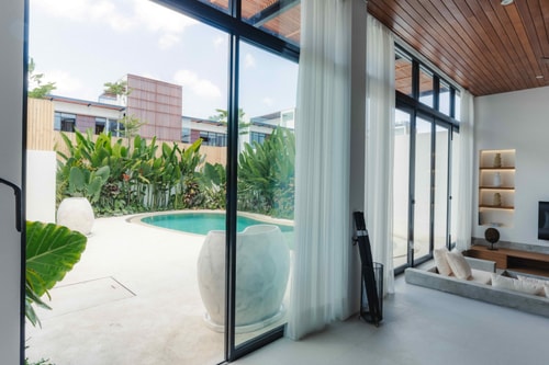 3BR: w/ Sunken living and Plunge Pool Rooftop #2 36 Bali Real Estate