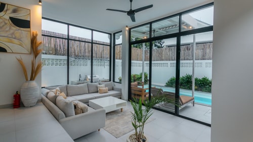 3BR Designer Canggu Villa | Pool, BBQ & Balcony