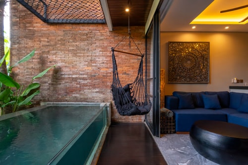Serene Rooftop Canggu Villa | Pool & Paddy Views