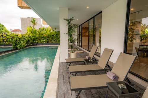 NEW Urban 1BR Suite Canggu w/ Pool & Co-Work Space