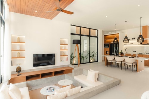 3BR: w/ Sunken living and Plunge Pool Rooftop #2 22 Bali Real Estate