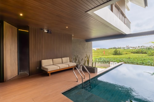 New 3BR Stunning Villa with Paddy View Canggu