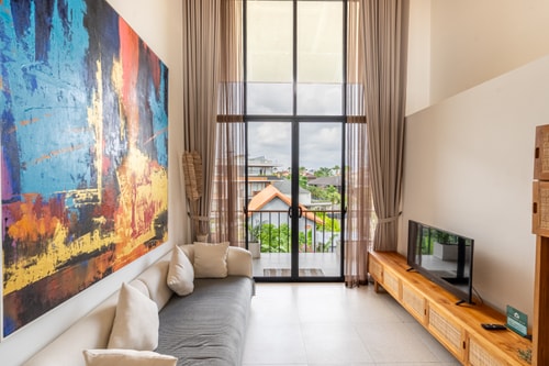 Modern 1BR Canggu | Infinity Pool & Prime Spot