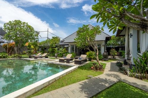 Luxury Beachside 4BR Sanur Villa w/ Spacious Pool