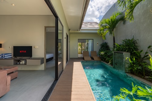 Modern 2BR Villa near Seseh Beach & Canggu Cafes