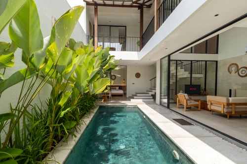 Chic 3BR Canggu | Lush Garden & Private Pool