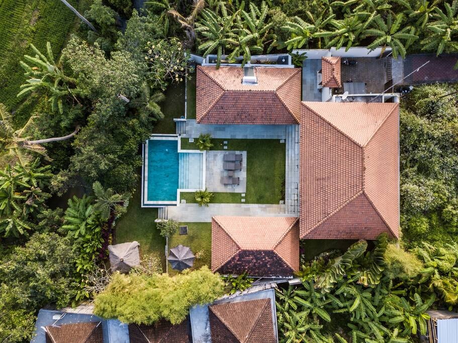 Stunning Infinity Pool Villa in Ricefields Canggu