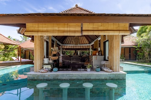 Tropical 3BR Villa W/Pool Bar @ Umalas 0 Bali Real Estate