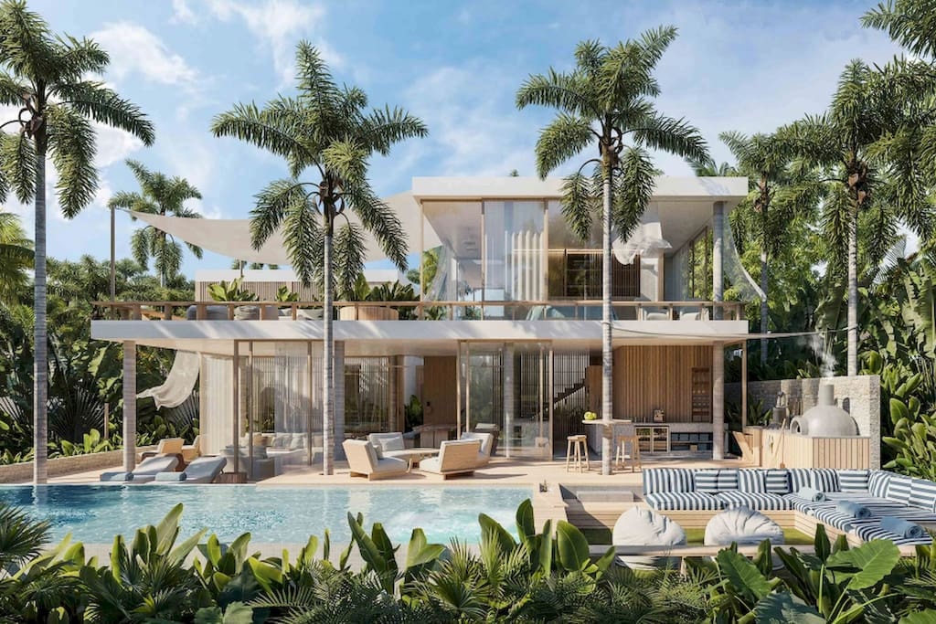 2 Private Pools 4BR Family Getaway @Pererenan
