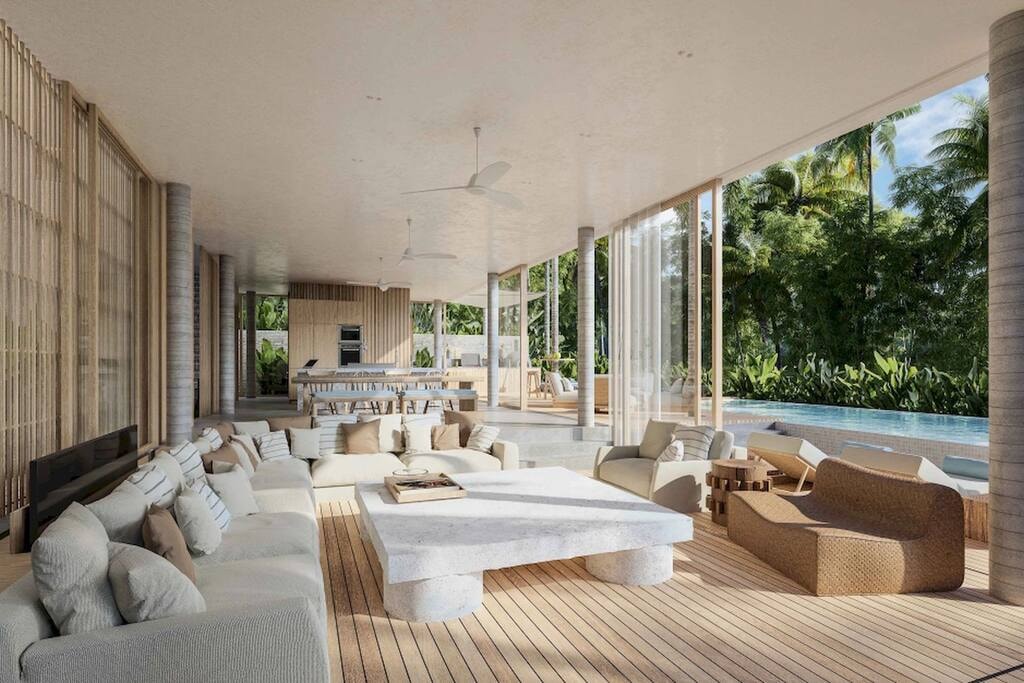 2 Private Pools 4BR Family Getaway @Pererenan