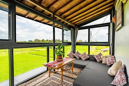 2BR Villa with Panoramic Rice Fields View in Ubud 3 Hombali.com