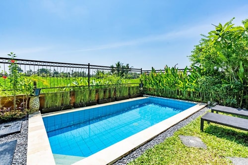 2BR Villa with Panoramic Rice Fields View in Ubud 7 Hombali.com