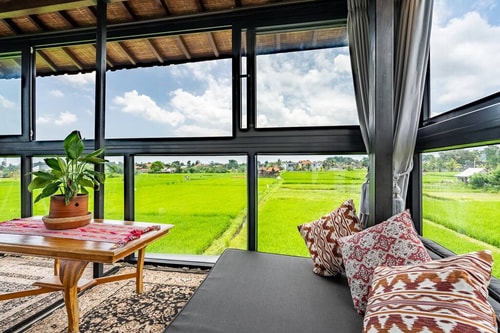 2BR Villa with Panoramic Rice Fields View in Ubud 10 Bali Real Estate