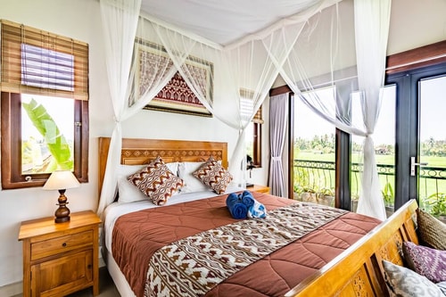 2BR Villa with Panoramic Rice Fields View in Ubud 15 Hombali.com