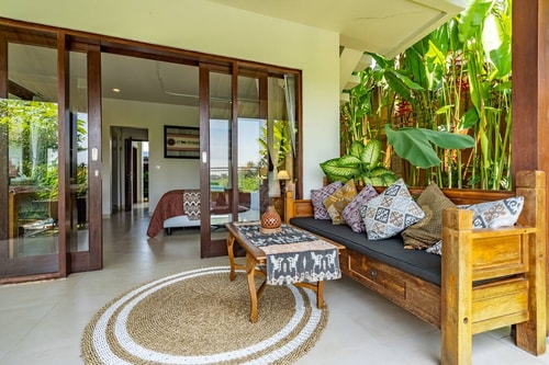 2BR Villa with Panoramic Rice Fields View in Ubud 24 Hombali.com