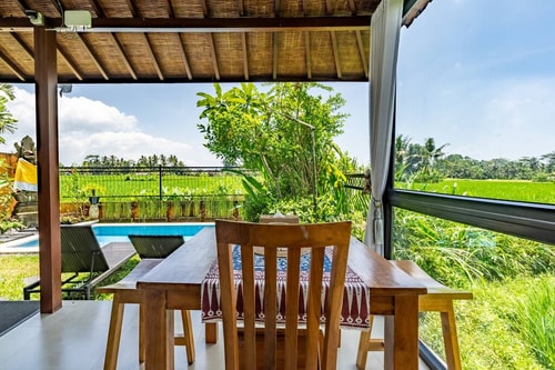 2BR Villa with Panoramic Rice Fields View in Ubud 26 Hombali.com