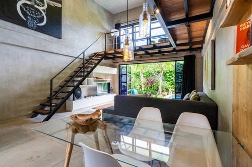 Mezzanine Loft with Pool, Close to Berawa Beach 39 Bali Real Estate