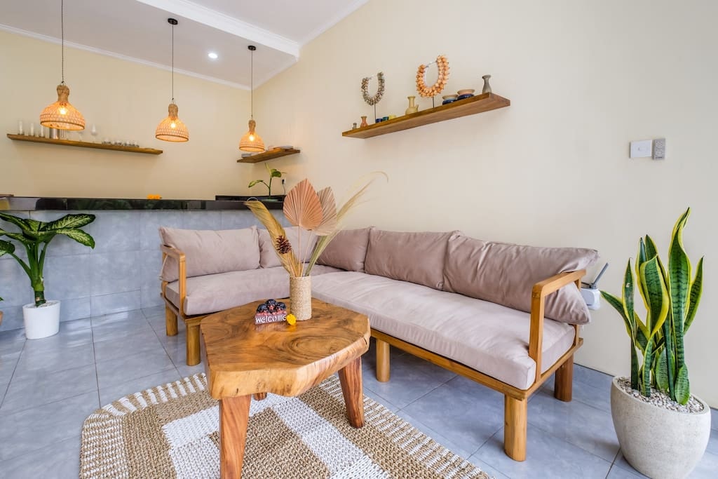Homey 3BR Villa @ Cozy Canggu Neighborhood