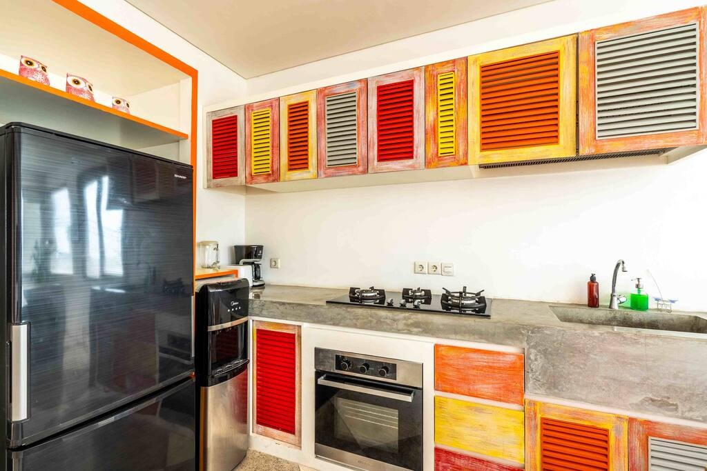 Sleek & Stylish 2BR Apartment in Berawa Canggu