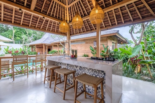 Wooden Lavish Joglo 4BR at Canggu's Tranquillity 7 Bali Real Estate