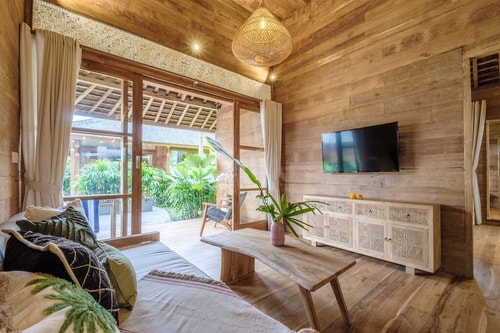 Wooden Lavish Joglo 4BR at Canggu's Tranquillity 32 Bali Real Estate