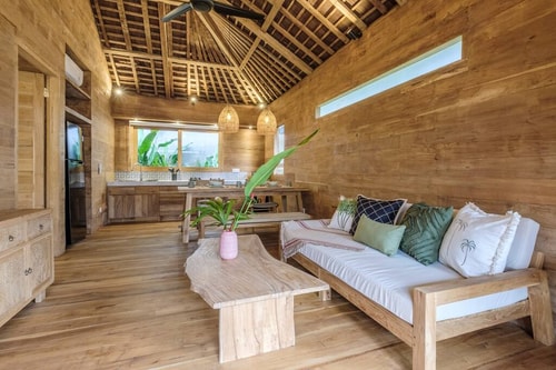 Wooden Lavish Joglo 4BR at Canggu's Tranquillity 33 Bali Real Estate