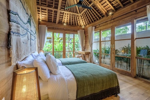 Wooden Lavish Joglo 4BR at Canggu's Tranquillity 38 Bali Real Estate