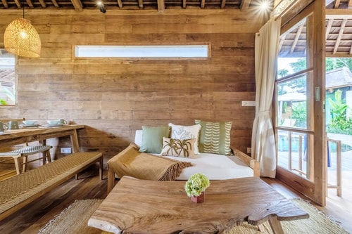 Wooden Lavish Joglo 4BR at Canggu's Tranquillity 55 Bali Real Estate