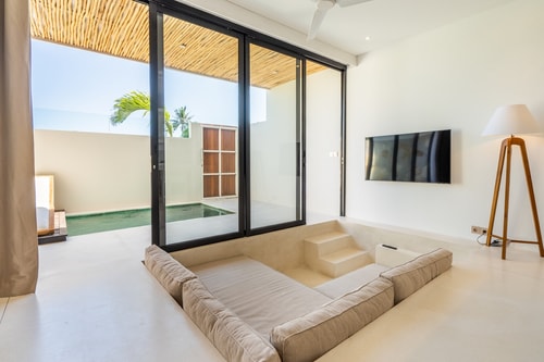 1BR Modern Tropical Apt. in Canggu w/ Private Pool 8 Hombali.com