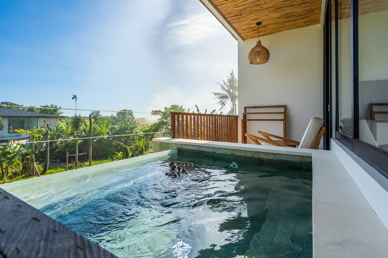 1BR Modern Tropical Apt. in Canggu w/ Private Pool
