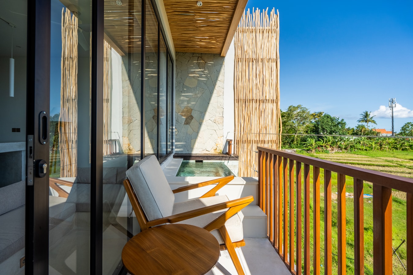 1BR Modern Tropical Apt. in Canggu w/ Private Pool