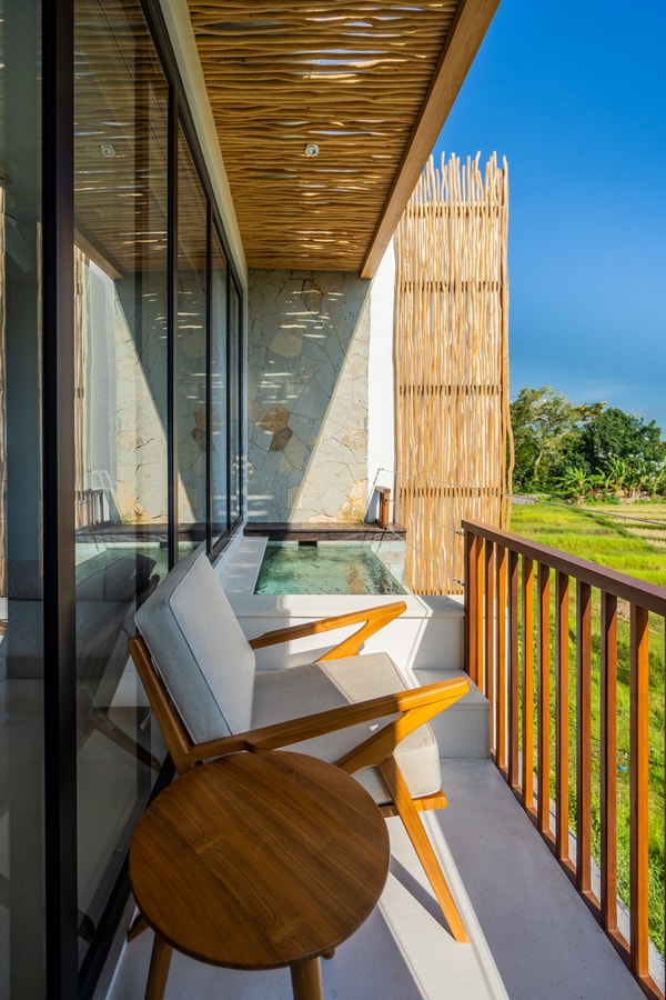 1BR Modern Tropical Apt. in Canggu w/ Private Pool