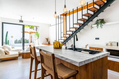 Stylish 1BR Villa - 2 floors - 7min > Berawa Beach 19 Bali Real Estate