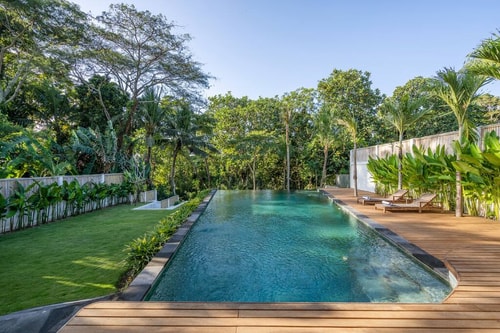 Infinity Pool Villa with Ice Bath and Skate Ramp 0 Bali Real Estate