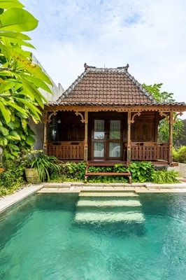 2BR Balinese Villa in Canggu w/ pool & river view 17 Bali Real Estate