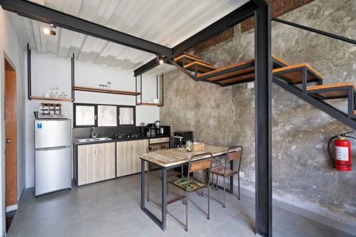 Cozy Mezzanine Loft with Lush Garden in Umalas 3 Bali Real Estate