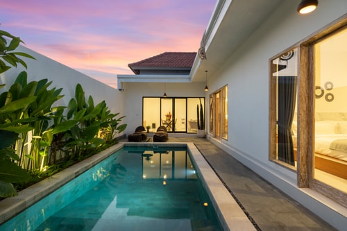 Elegant 2BR Villa with Pool near Batu Belig Beach 0 Bali Real Estate