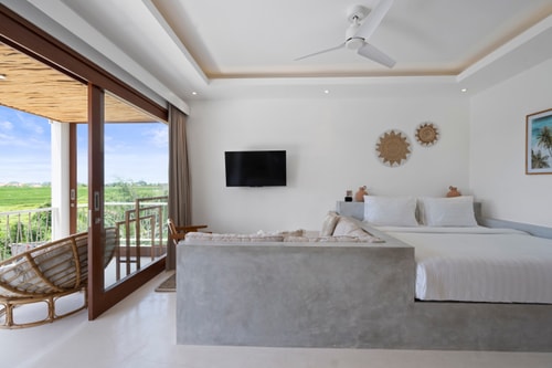 Contemporary Sunset View Apartment w/ Balcony in Pererenan 2 Bali Real Estate